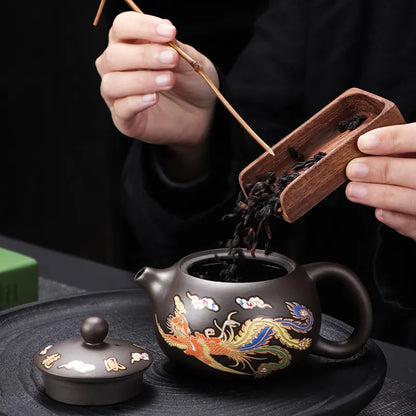 Watch the Dragon Appear When You Pour Hot Water