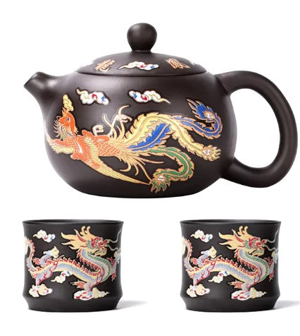 Watch the Dragon Appear When You Pour Hot Water