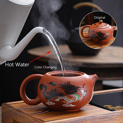 Watch the Dragon Appear When You Pour Hot Water