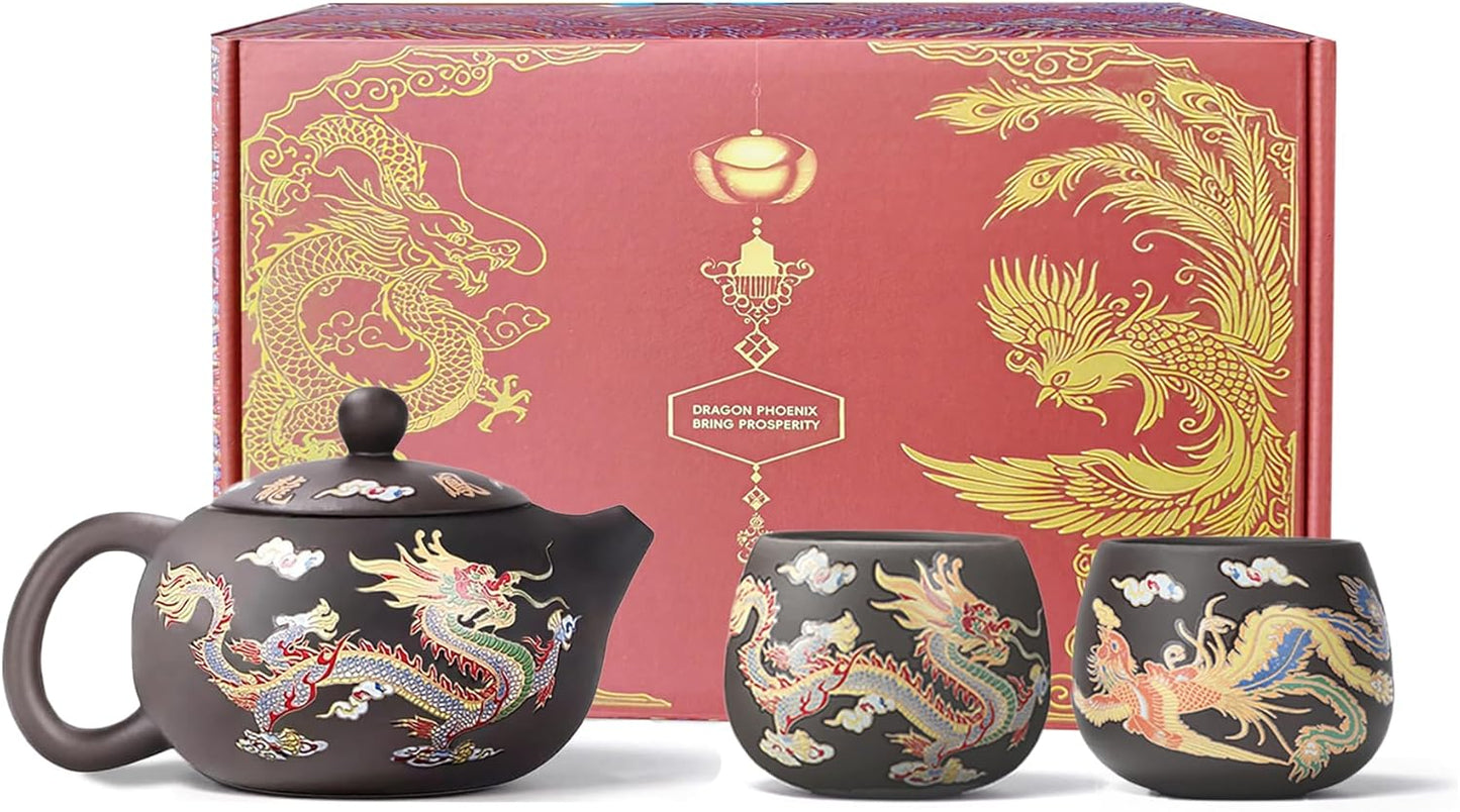 Watch the Dragon Appear When You Pour Hot Water
