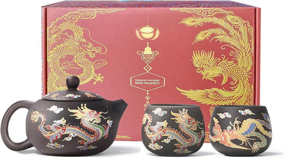 Watch the Dragon Appear When You Pour Hot Water