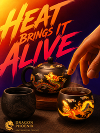 Watch the Dragon Appear When You Pour Hot Water