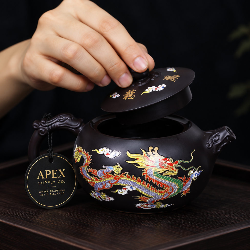 Watch the Dragon Appear When You Pour Hot Water