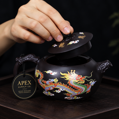 Watch the Dragon Appear When You Pour Hot Water