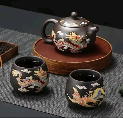 Watch the Dragon Appear When You Pour Hot Water